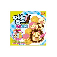 해태제과 얼초 동물그리기 52g, 단품, 30개