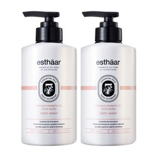 에스따르 아로마틱 오일 케어 머스크 블랑 바디워시 아로마 퍼퓸향, 2개