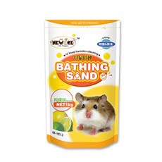 뉴에이지 햄스터 목욕모래 레몬향 NA-H013, 1kg, 1개
