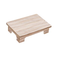 나무 낮은 티 테이블 커피 테이블 다다미 테이블 발코니 거실 바닥에 앉아있는 컴팩트 창턱 테이블, 50x28x10cm 1