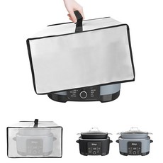 NUENSS-ROR Cover for Ninja 8.5 Quart Multi-Cooker 강력강화형 생활방수기능 Dustproof Slow Cooker Case Access, Gray