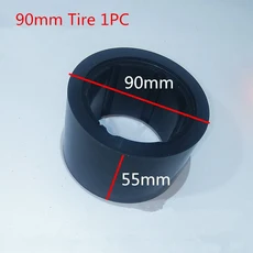 2X 전기 스케이트 보드 600W 모터 무선 센서 원격 제어 드라이브 허브 전기 트럭 90mm 블랙, 검은색, 03 90mm Black