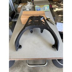 【柏霖 DIMOTIV】SYM 新迪爵 胖迪爵 ENMS DUKE 18-25 後貨架 後箱 鋁箱 後背箱 DMV, 後貨架+不鏽鋼45公升,銀, 銀