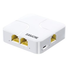 삼지 1대4 기가비트 인터넷 랜 동시 분배기 공유기, 1개, SZ-JKQ04