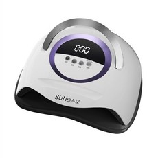 110v跨境美甲燈大功率光療燈速乾照燈液晶, 1個, 72燈珠紅光-歐規插頭