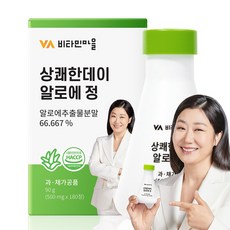 비타민마을 쾌변데이 알로에 정, 180정, 1개