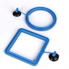 어항소품 열대어 구피 피딩컵 트레이 원형 사각형C&amp;C, 1개