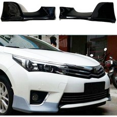 豐田 11代 ALTIS 14-16年 Z版 空力套件 前下巴 烤漆黑色, 1個