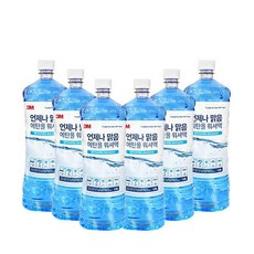 3M 언제나맑음 에탄올 워셔액 1.8L 6개 사계절 차량용, 1개