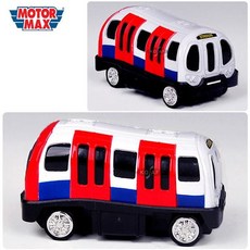 모터맥스 4in 런던기차 풀백카 78479 미니카 장난감 완구 자동차 장난감차+동아상사Shop, 빠른배송