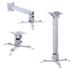 投影機天花板壁掛支架, 1個, 家用投影機吊架(43-65cm)