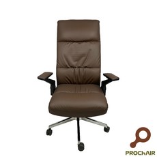 PRO ChAIR 確爾克 皮革主管椅，卡其色，免組裝, 詳見包裝
