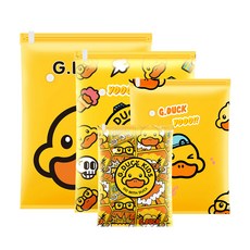 G.DUCK 抽真空壓縮袋, 1個, 小黃鴨IP質保年,6小+1電泵