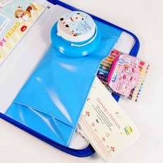 학원가방 붓가방 화판가방 블루sm41+3eaq