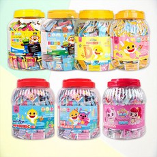 어린이 비타민 모음 500정 뽀로로 캐치티니핑 핑크퐁 아기상어 유아 키즈, 1개