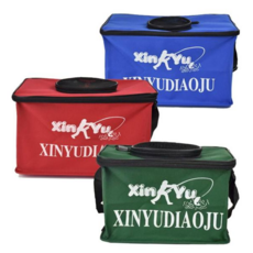 키밍 휴대용 접이식 낚시가방 살림통 밑밥통 바스켓, 소형, 1개