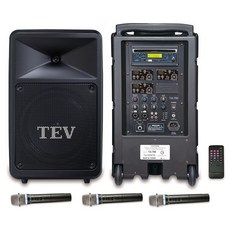 TEV CD/USB/SD 三頻無線擴音機 TA-780C-3, 1個