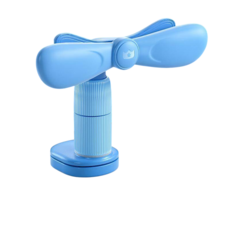 3D蝶翼兒童坐姿矯正器，四階段高度可調，加厚軟矽膠墊，夾桌式設計，舒適護脊，預防駝背, 道奇藍