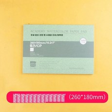 수채화지 아티스트 수채화 바오홍 세트 전문가용 종이 용지 중목, 1개, N. 16K 300g 12장