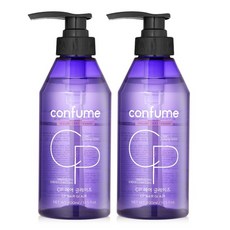 컨퓸 헤어 글레이즈 400ml 2개 자연스런 웨이브 볼륨, 없음