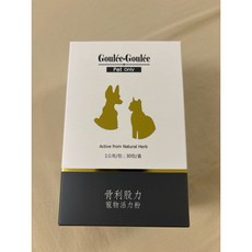 PePe 骨利股力寵物骨骼活力粉 1克/包，30包/盒，關節保健，犬貓適用, 1個, 活力粉30包