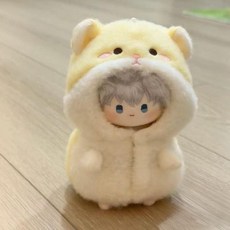 10cm-13cm 코튼인형 햄스터 점프수트 인형옷 1개 솜깅