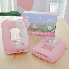 午睡枕 趴睡枕 兒童學生專用午休神器 折疊趴趴枕頭 辦公室午睡護頸枕 學校學生趴睡枕, 四擋：粉色兔兔【單獨午睡枕】