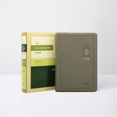 신약구약 성경말씀 개역개정 큰글자 굿모닝성경 중 단본 지퍼 색인 올리브 성경책, ㈜아가페출판사, 굿모닝성경 편찬위원회