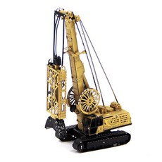 [알꿀밤-메탈퍼즐-건설] 트렌칭 크레인-컬러, 1개
