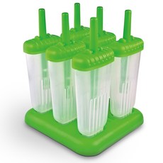 토볼로 그루비 팝 몰드 아이스크림틀 118.3ml, Green, 6개