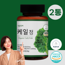 작은닥터 동결건조 컬리 케일 33120mg 곱슬 케일 100% 식약청 HACCP 인증 정, 2개, 60회분