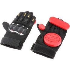 활강 스케이트보드 글러브 롱보드 스케이트 액세서리, Red