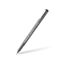 스테들러 피그먼트 라이너펜 308 낱색/24칼라 jee+6532Id, 0.5mm 오렌지, 본상품선택