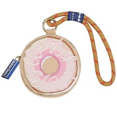 Ball&Chain 여성용 자수 지갑 신분증 창 지퍼 동전 지갑 여성용 소형 동전 지갑 포켓 사이즈 멀티컬러.