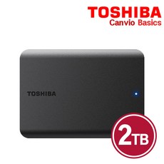 도시바 Canvio Basics A5 외장하드, 블랙, 2TB 가전디지털/저장장치 반품 최저가 149,000원