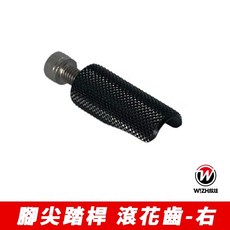 W!ZH 欣炫 腳尖踏棒 滾花齒款單支(右) M6