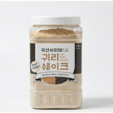 아침대용 국산 서리태 귀리 쉐이크 식이섬유 간편식, 1.5kg, 2개