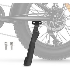 BAROLNE 자전거 킥스탠드 헤비 듀티 리어 마운트 20 슈퍼 7340mm 2026인치 알루미늄 전기 산악 더트 바이크 MTB 탄소 섬유 스타일용, 26"-29"
