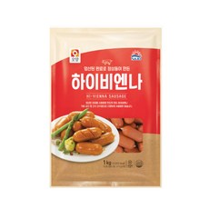 사조 하이 비엔나1kg, 1kg, 1개