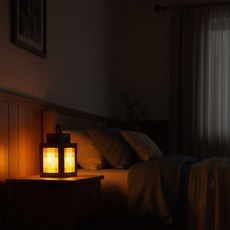 16컬러 무선 리모컨 픽셀 LED 랜턴 벽 무드등 충전식