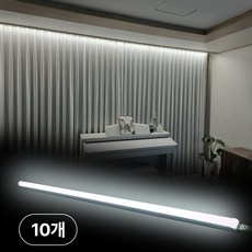 닥터룩스 간접조명 LED T5 20w 1200mm, 주광색, 10개