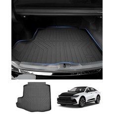 Powerty 토요타 크라운 2023 2024 2025 2026용 트렁크 매트 액세서리 카고 TPE 전천후 라이너 튼튼한 222448, Cargo Mat｜For｜23-26｜Toyota Cro