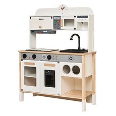 Todolibro 可出水廚房電子木製玩具組, 白色