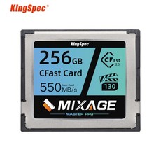 킹스펙 C 패스트 카드 CFast 2.0 512GB 메모리 플래시 풀 HD 4K 비디오 카메라용, 01 512GB