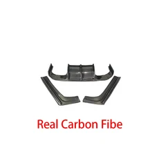 BMW F80 M3 F82 F83 M4 14-19 세단 쿠페 컨버터블 카본 리어 디퓨저 호환, 진짜 카본