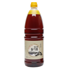 고궁들기름 중국산 1.8L 대용량 업소용 통들깨 들기름 100% 1개포장, 1개