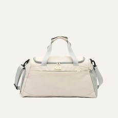 헤르창 다양한 수납공간 스포츠 더플백, 화이트, 1개