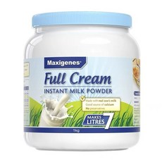 MAXIGENES 호주산 분유 밀크 파우더 대용량 청정자연, 1개, 1000g