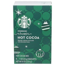 Starbucks 핫 코코아 더블 초콜릿 7온스, 클래식 홀리데이