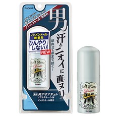 일본산 데오나츄레(Deonatulle) 남성용 데오드란트 비맨솔 스틱 땀냄새 제거, 1개